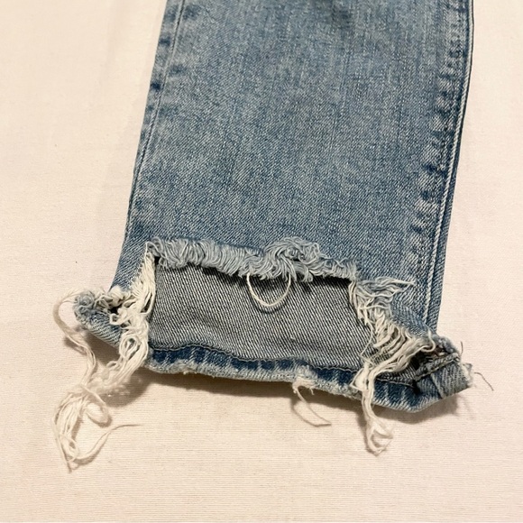 Zara Distressed Blue Jeans for Women Size 2 - Picture 5 of 16